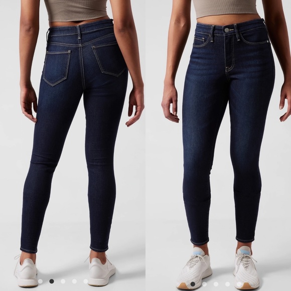 Athleta Jeans Athleta Skulptek High Rise Skinny Jeans Tall Poshmark